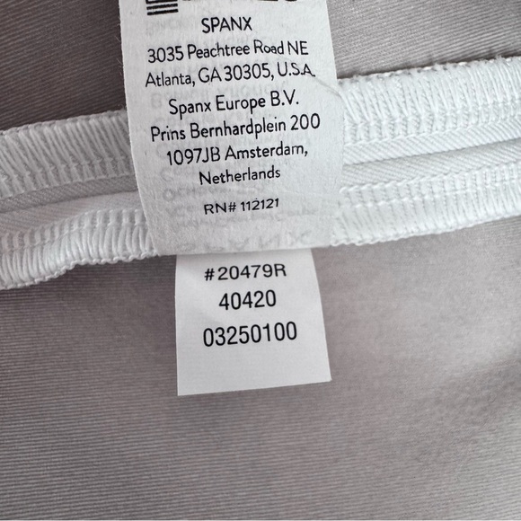 SPANX Cropped Wide Leg Classic White Pull-on Shaping Pants Size XL - Picture 2 of 11